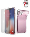 iPhone XR Case | Spectrum w/ Glass | Light Pink
